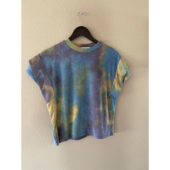 🆕Tie dye flutter top - Picture 5 of 5